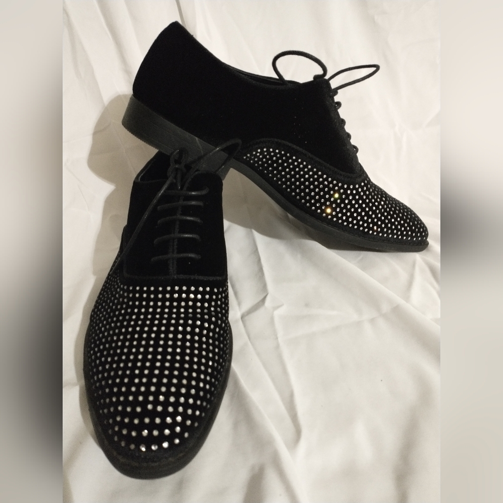 Men's INC Dominik Black Dress Shoes Size 11.5